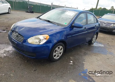 2009 Hyundai Accent Gls из США, поврежденный, VIN KMHCN46C09U355940